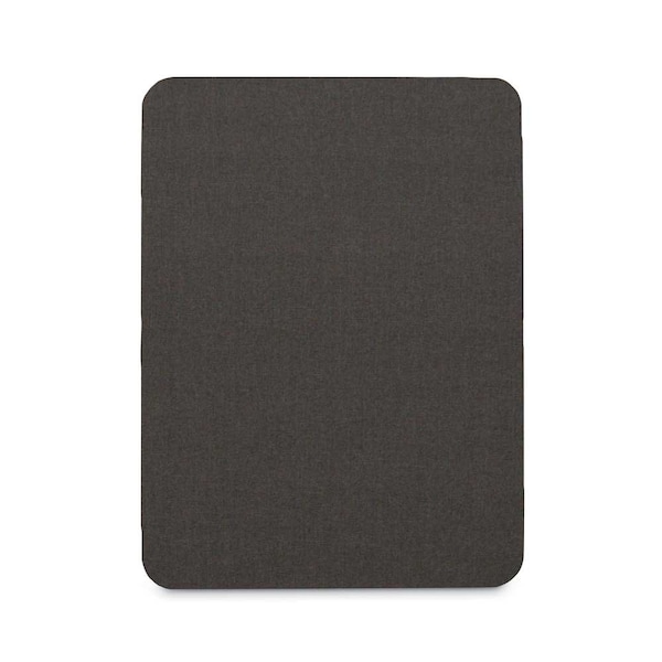 Corkboard, Fabric, Blk/Buff, 2 Door, 72x36"